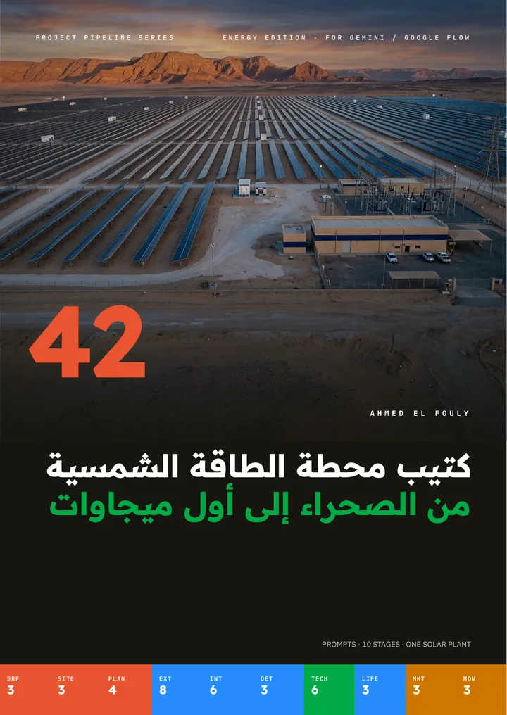 Solar Power Plant booklet cover
