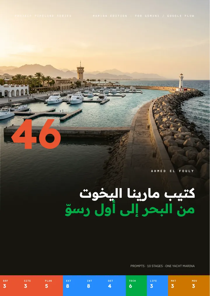 Yacht Marina, Hurghada booklet cover
